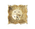 Brass Agarbatti Stand Plate Square 0.065kg